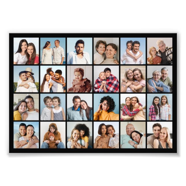 Erstellen Sie Ihre eigene 24 Foto Collage Foto Erw (Vorne)