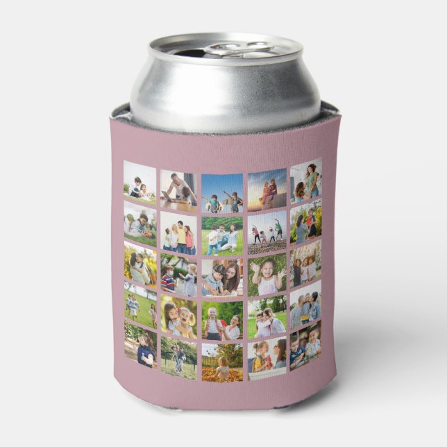 Erstellen Sie Ihre eigene 25-Foto Collage bearbeit Dosenkühler (Kanne Vorderseite)