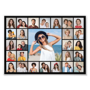 Erstellen Sie Ihre eigene 27 Foto Collage Foto Erw