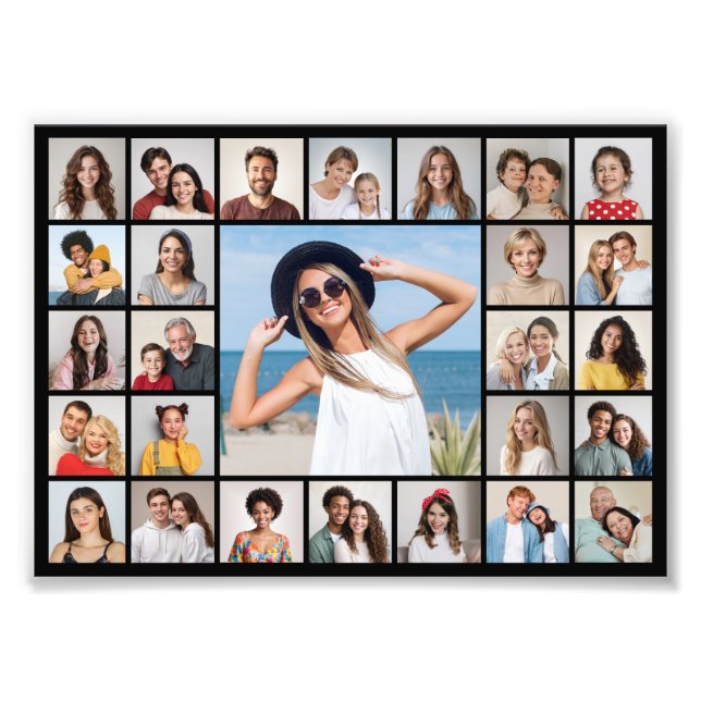 Erstellen Sie Ihre eigene 27 Foto Collage Foto Erw (Vorne)