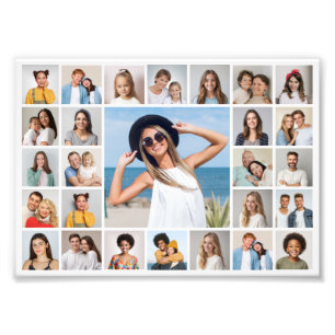 Erstellen Sie Ihre eigene 27 Foto Collage Foto Erw