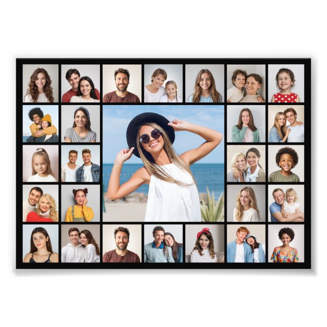 Erstellen Sie Ihre eigene 27 Foto Collage Foto Erw (Vorne)
