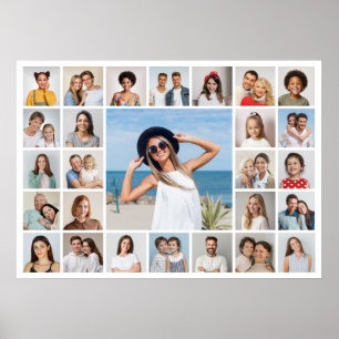 Erstellen Sie Ihre eigene 27 FotoCollage Poster