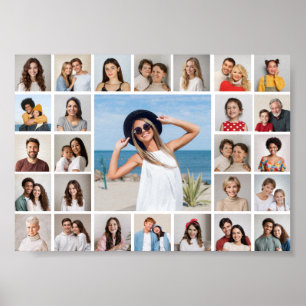 Erstellen Sie Ihre eigene 27 FotoCollage Poster