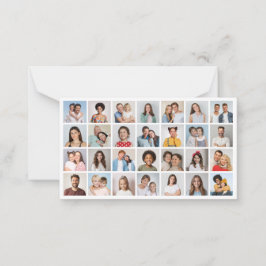 Erstellen Sie Ihre eigene 28 FotoCollage Mitteilungskarte