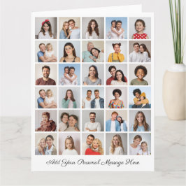 Erstellen Sie Ihre eigene 30-Foto-Collage hinzufüg Karte