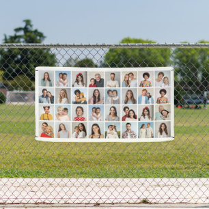 Erstellen Sie Ihre eigene 32 FotoCollage Banner