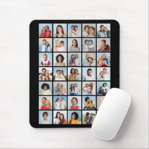 Erstellen Sie Ihre eigene 35-Bild Collage bearbeit Mousepad