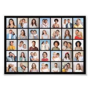 Erstellen Sie Ihre eigene 35 Foto Collage Foto Erw