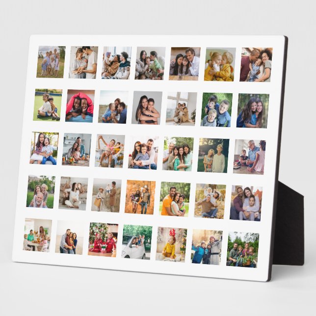 Erstellen Sie Ihre eigene 35-Foto Collage Fotoplatte (Seite)