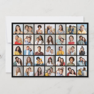 Erstellen Sie Ihre eigene 35 Foto Collage Grußkart