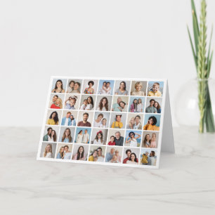Erstellen Sie Ihre eigene 35-Foto-Collage Karte