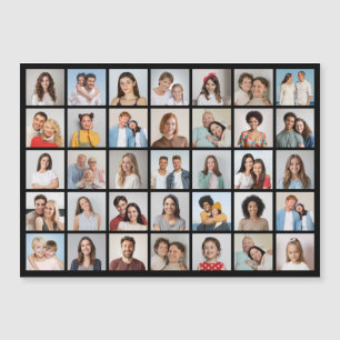 Erstellen Sie Ihre eigene 35-Foto-Collage-Magnetka Magnetkarte