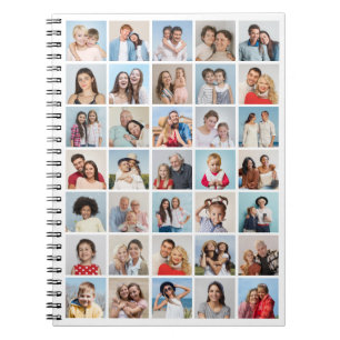 Erstellen Sie Ihre eigene 35-Foto Collage Notizblock