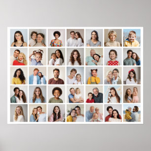 Erstellen Sie Ihre eigene 35-Foto Collage Poster