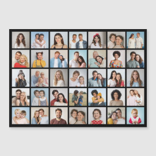 Erstellen Sie Ihre eigene 35 Fotocollage Magnetkar Magnetkarte
