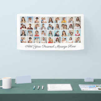 Erstellen Sie Ihre eigene 36 Collage bearbeitbare  Banner
