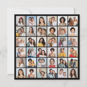 Erstellen Sie Ihre eigene 36 FotoCollage Mitteilungskarte