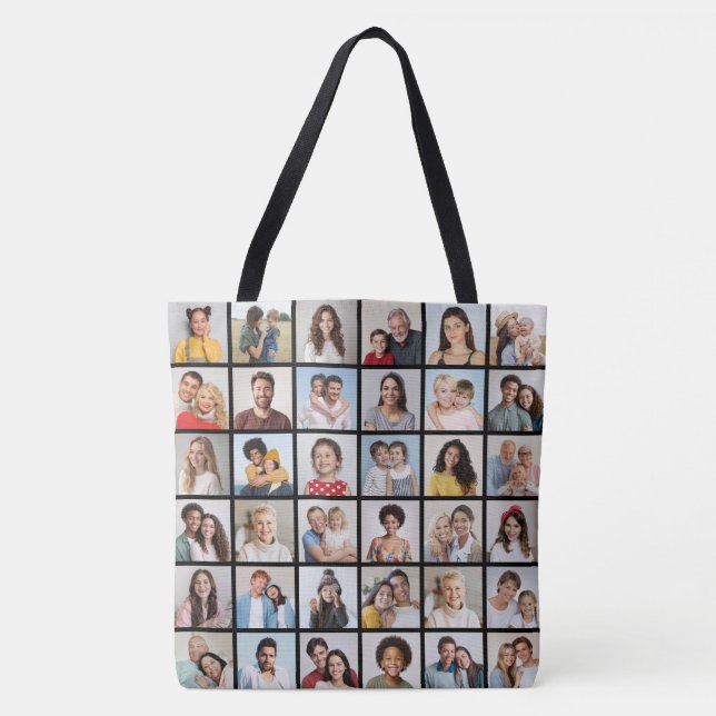 Erstellen Sie Ihre eigene 36 FotoCollage Tasche (Vorderseite)