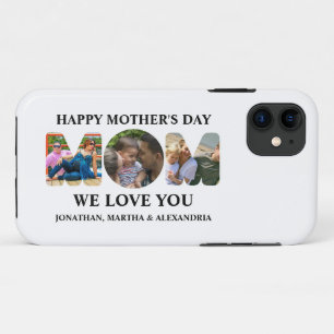 Erstellen Sie Ihre eigene 3-Foto Collage Happy Müt Case-Mate iPhone Hülle