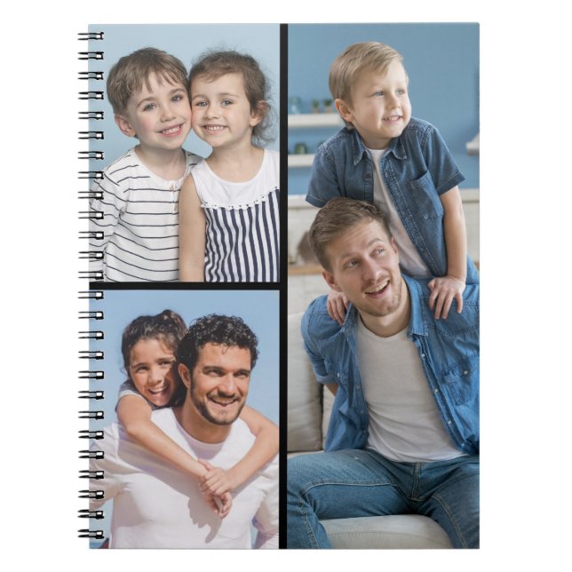 Erstellen Sie Ihre eigene 3 FotoCollage Notizblock (Vorderseite)