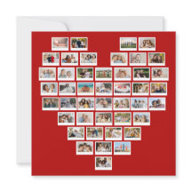 Erstellen Sie Ihre eigene 44-Foto-Collage rotes He