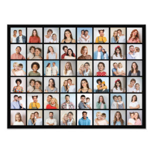 Erstellen Sie Ihre eigene 48 Foto Collage Foto Erw