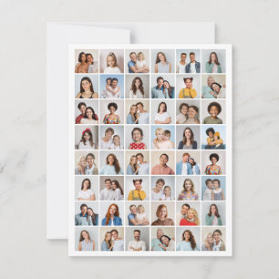 Erstellen Sie Ihre eigene 48-Foto-Collage-Grußkart