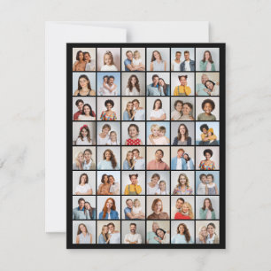 Erstellen Sie Ihre eigene 48-Foto-Collage-Grußkart