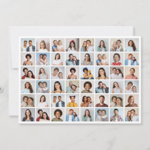 Erstellen Sie Ihre eigene 48-Foto-Collage-Grußkart Karte