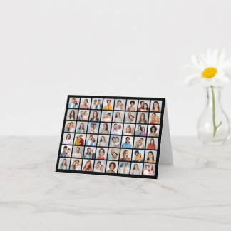 Erstellen Sie Ihre eigene 48-Foto-Collage-Grußkart Karte