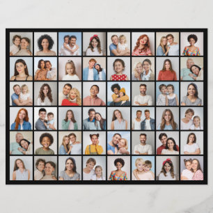 Erstellen Sie Ihre eigene 48 FotoCollage Flyer