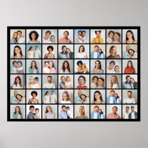 Erstellen Sie Ihre eigene 48 FotoCollage Poster