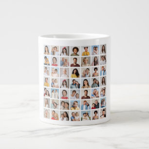Erstellen Sie Ihre eigene 49-Foto-Collage  Jumbo-Tasse