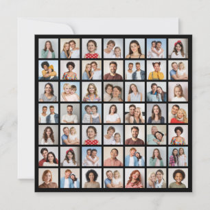 Erstellen Sie Ihre eigene 49-Foto-Collage Mitteilungskarte
