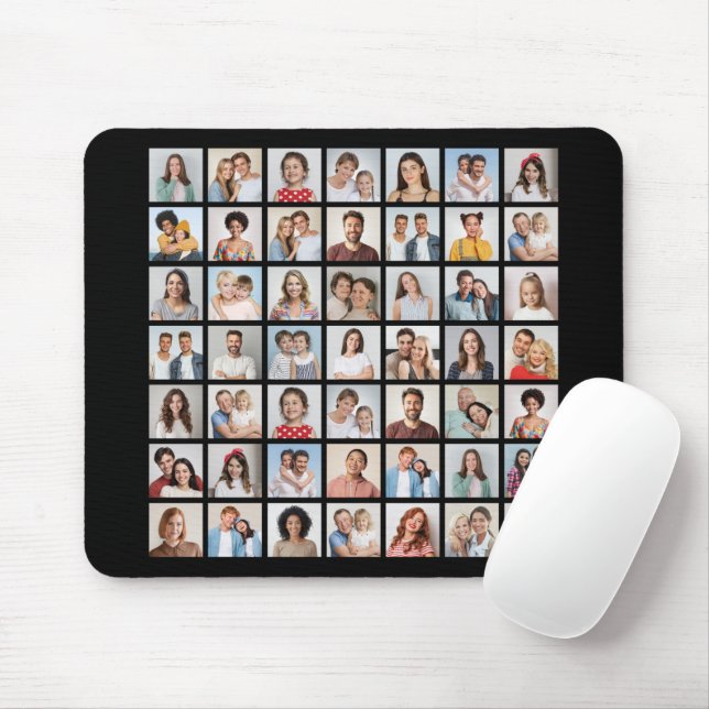 Erstellen Sie Ihre eigene 49-Foto-Collage Mousepad (Mit Mouse)