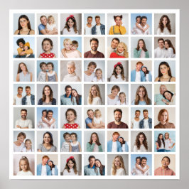 Erstellen Sie Ihre eigene 49-Foto-Collage Poster