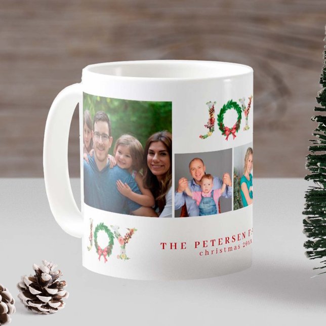 Erstellen Sie Ihre eigene 4-Foto-Familienfeierlich Kaffeetasse (Von Creator hochgeladen)