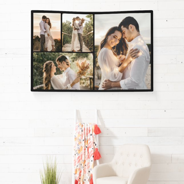 Erstellen Sie Ihre eigene 4-FotoCollage Banner (InSitu)
