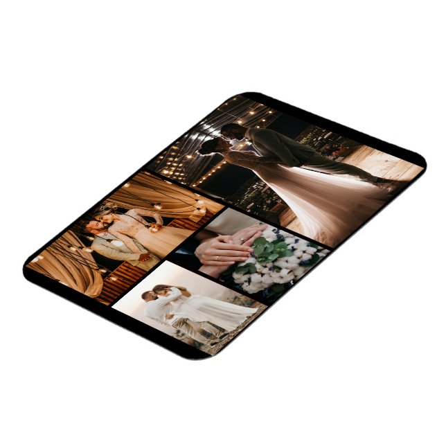 Erstellen Sie Ihre eigene 4-FotoCollage Magnet (Linke Seite)