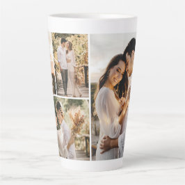 Erstellen Sie Ihre eigene 4-FotoCollage Milchtasse