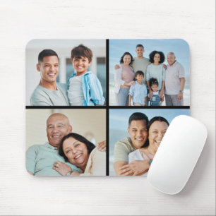 Erstellen Sie Ihre eigene 4-FotoCollage Mousepad