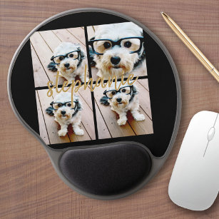 Erstellen Sie Ihre eigene 4 FotoCollage - Skriptna Gel Mousepad