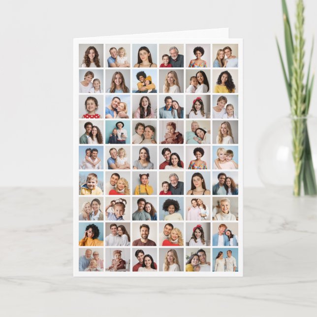 Erstellen Sie Ihre eigene 54 Foto Collage Note Car (Vorderseite)