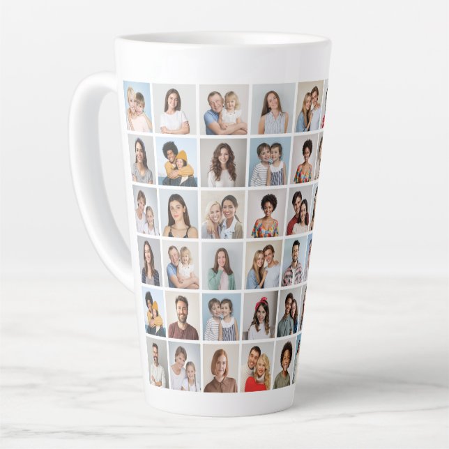Erstellen Sie Ihre eigene 54 FotoCollage Milchtasse (Linke Ecke)