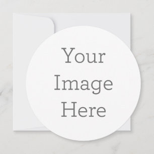 Erstellen Sie Ihre eigene 5.25" Circle Invitation Einladung