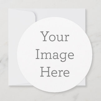 Erstellen Sie Ihre eigene 5.25" Circle Invitation Einladung