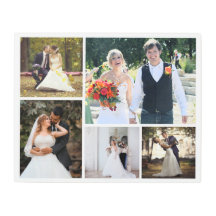 Erstellen Sie Ihre eigene 5-Foto-Hochzeitskollekti