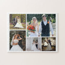 Erstellen Sie Ihre eigene 5-Foto-Hochzeitskollekti