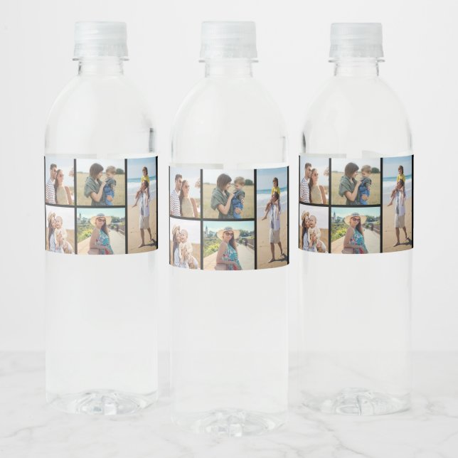 Erstellen Sie Ihre eigene 5-FotoCollage (Flaschen)